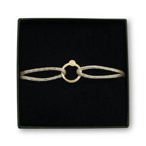 Recycled With Love armband goud