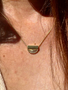 Eternal Sunshine Mini - ketting goud