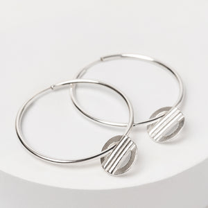 You Are Loved oorbellen zilver groot