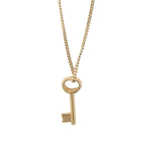 Key To Your Heart necklace gold